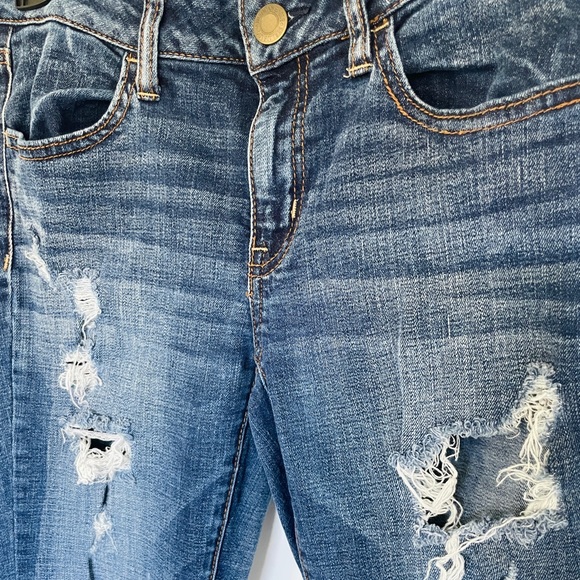 Super Stretch Ripped Jegging - Picture 3 of 6